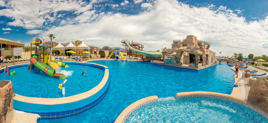 magic robin hood resort parque acuático vacaciones con niños